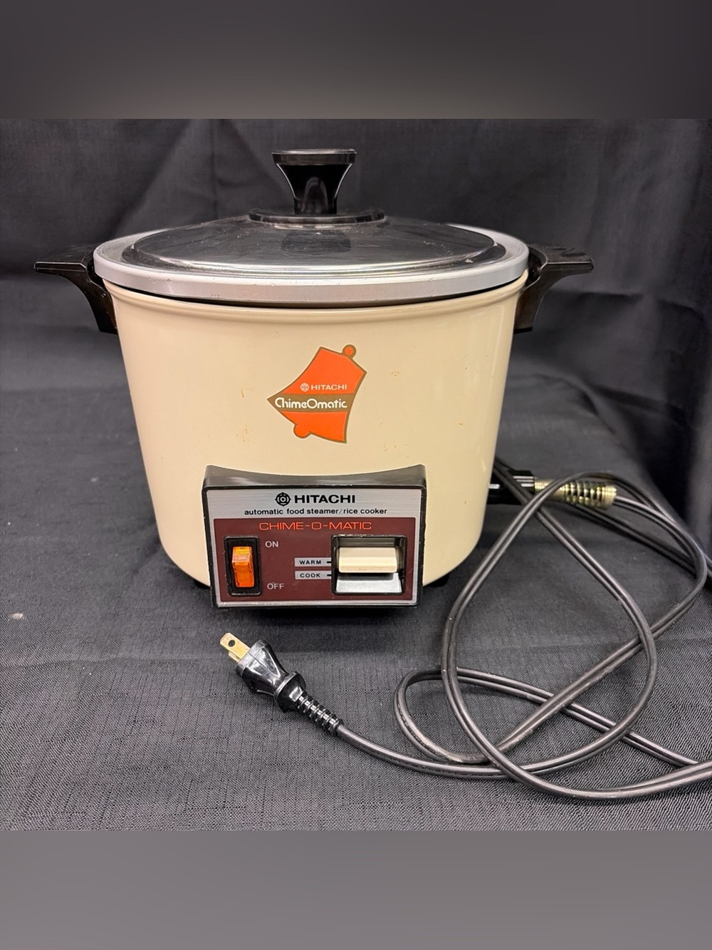 Hitachi RD-4053 Chime-O-Matic Rice Cooker & Food Steamer In Great Condition